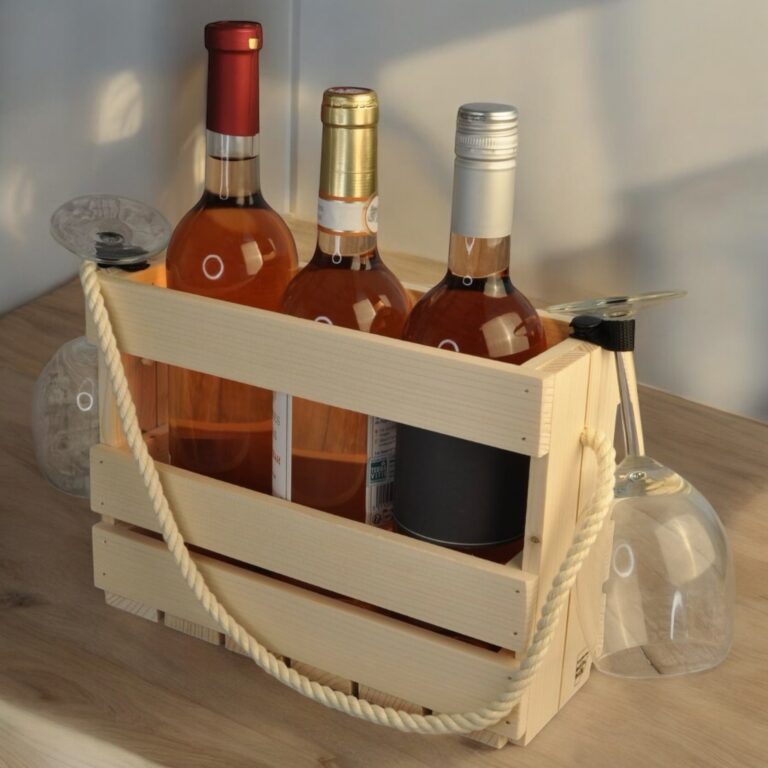 Weinkiste 3er 3